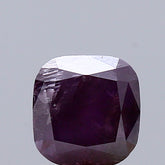 Natural 1.09 carat Fancy Deep Purple Diamond ,Cushion Cut Diamond ,i2 Clarity , natural Pure Purple diamond , fancy purple color diamond