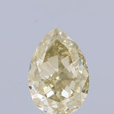 0.69 Carat Natural Fancy brownish Yellow color Diamond ,Pear Modified Brilliant Cut Diamond , Si2 Clarity , for jewellery