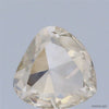 0.93 Carat Natural Fancy brownish Yellow color Diamond ,Heart Rose Cut Diamond , Vs1 Clarity , for jewellery