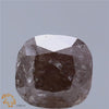 14.08 Carat Natural Fancy Pink Brown color Diamond ,Cushion Modified Brilliant Cut Diamond , i3 Clarity , For jewellery
