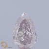 Natural 0.69 carat Fancy Light PINK Diamond ,Pear Cut Diamond ,i3  Clarity , natural pink diamond , fancy color diamond