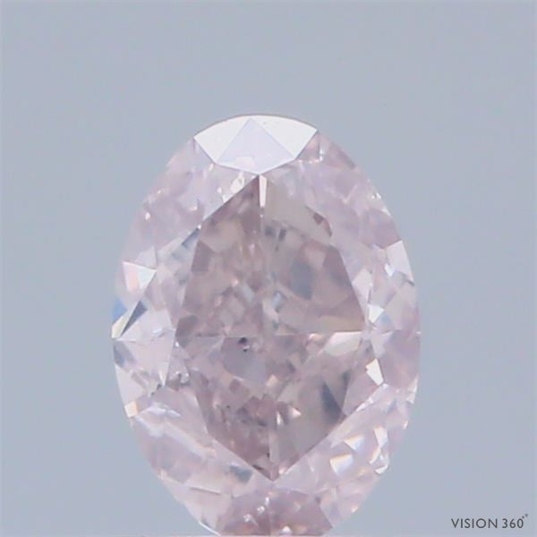 Natural 0.52 carat Fancy PINK Diamond ,Oval Cut Diamond ,Si1  Clarity , natural pink diamond , fancy color diamond