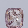 Natural 0.84 carat Fancy Pink Purple  Diamond ,Cushion Rose Cut Diamond ,i3  Clarity , natural pink diamond , fancy color diamond