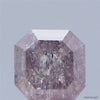 Natural 1.25 carat Fancy Brownish Pinkish Purple  Diamond ,Cushion asscher Cut Diamond ,i3  Clarity , natural pink diamond , fancy pink