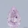 GIA Natural Fancy Light Purplish Pink Diamond ,Pear Modified Brilliant Cut Diamond , i3 Clarity , GIA certified natural pink diamond ,