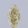 0.72 Carat Natural Fancy brownish Yellow color Diamond ,Marquise Modified Brilliant Cut Diamond , Vs2 Clarity