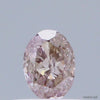 Natural 0.29 carat Fancy Purplish PINK Diamond ,Oval Cut Diamond ,i1  Clarity , natural pink diamond , fancy color diamond