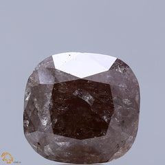 14.08 Carat Natural Fancy Pink Brown color Diamond ,Cushion Modified Brilliant Cut Diamond , i3 Clarity , For jewellery