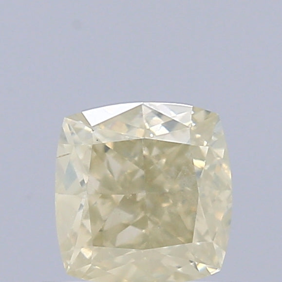 0.67 Carat Natural Fancy brownish Yellow color Diamond ,Cushion Modified Brilliant Cut Diamond , Vs1 Clarity