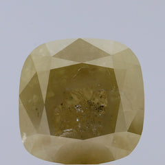 11.04 Carat Natural Fancy Deep brownish Yellow color Diamond ,Cushion Modified Brilliant Cut Diamond , i2 Clarity , for jewellery